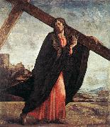 VIVARINI, family of painters Christ Carrying the Cross er France oil painting reproduction